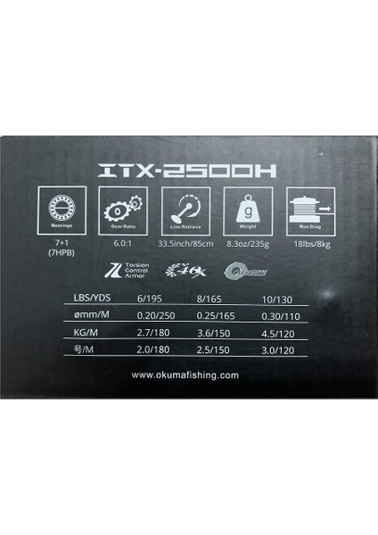 ITX-2500H 7+1bb Spin Olta Makinesi indirimleri