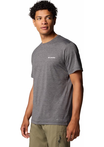 Kwick Hike Back Graphic Erkek Kısa Kollu Teknik Üst fırsatları