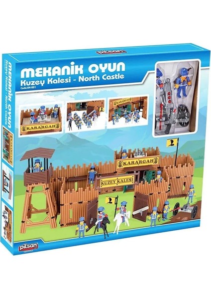 04 001 Mini Mekanik Seri 1 Kuzey Kalesi -Pilsan Oyuncak