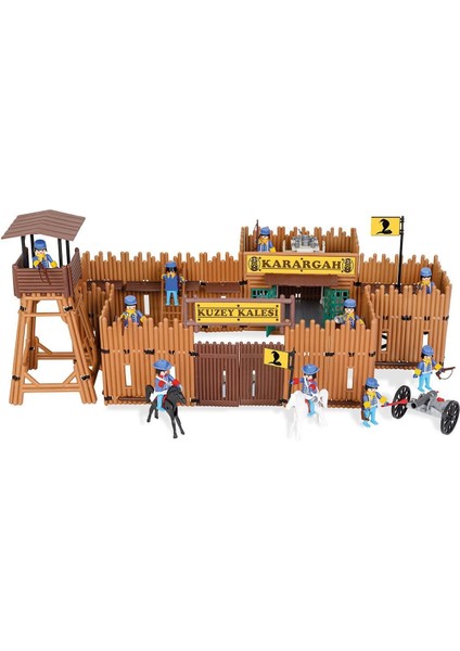 04 001 Mini Mekanik Seri 1 Kuzey Kalesi -Pilsan Oyuncak