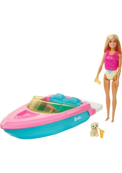 GRG30 Barbie ve Teknesi Oyun Seti
