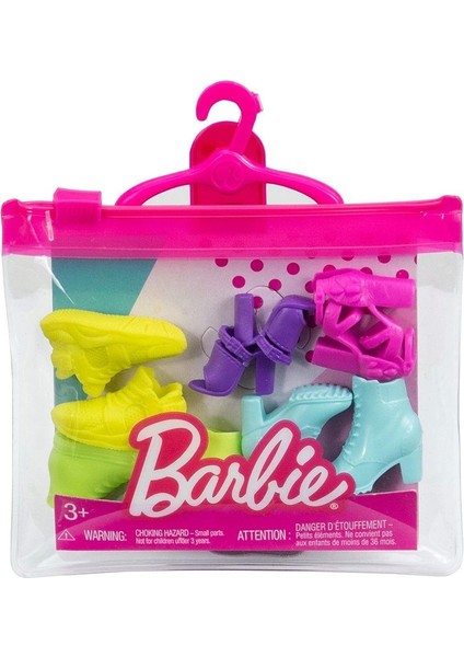 HBV30 Barbie'nin Ayakkabı Koleksiyonu - Stokta Olan Gönderilir