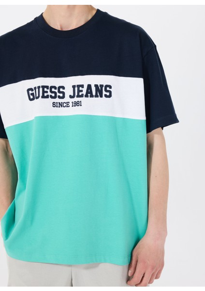 Bisiklet Yaka Desenli Çok Renkli Erkek T-Shirt M5GI45K8FQ4FJ7O Gj Ss Cn Os Horızo fırsatları