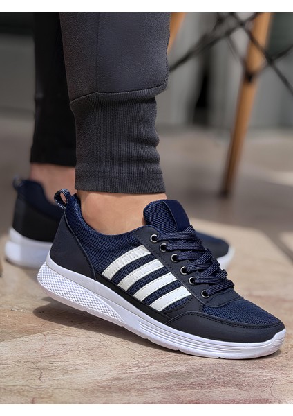 4 Çizgili Erkek Sneaker Ayakkabı