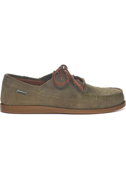 Deri Yeşil Erkek Günlük Ayakkabı 71113GO