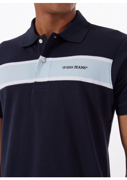 Desenli Çok Renkli Erkek Polo T-Shirt M5GP29KCJV1F7TW Gj Ss Strıped Embr fırsatları