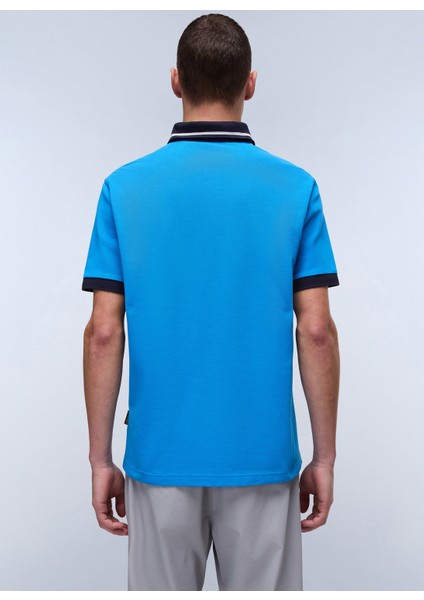 NP0A4ID4B2W1-E-ZERI Ss Mavi Relaxed Erkek T-Shirt modelleri