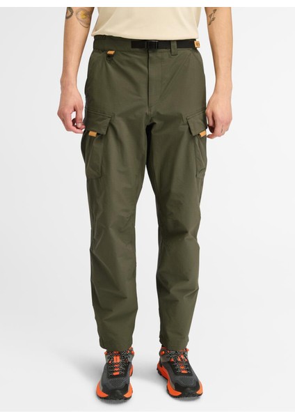 Baxter Peak Mobı F Yeşil Normal Bel Boru Paça Düz Erkek Outdoor Pantolonu