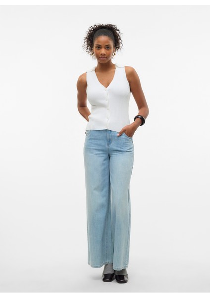 Beyaz Kadın Yelek Vmchıra Sl Waıstcoat