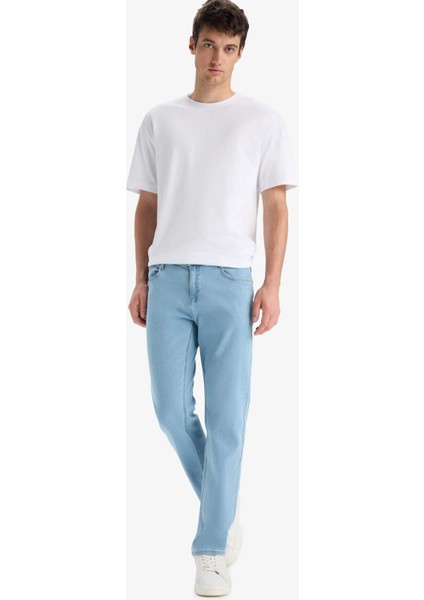 Sergio Regular Fit Normal Kalıp Normal Bel Boru Paça Jean Pantolon E7268AX25SM