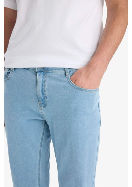 Sergio Regular Fit Normal Kalıp Normal Bel Boru Paça Jean Pantolon E7268AX25SM