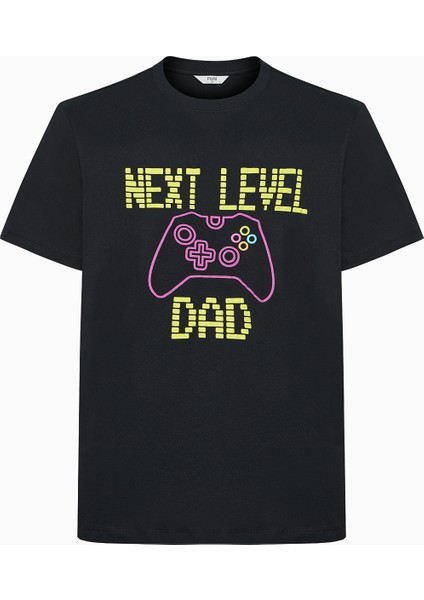 Gamer Dad Çok Renkli Şortu Pijama Takımı