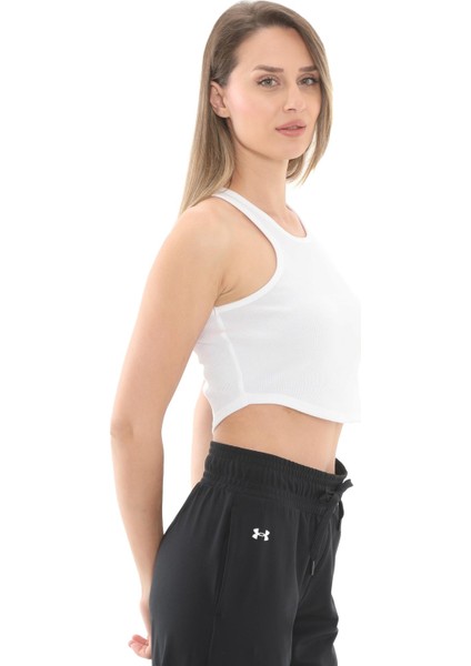 UA1389798 Under Armour Ua Rival Rib Tank Kadın T-Shirt Beyaz modelleri