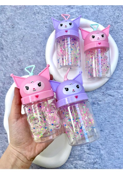 Kuromi Kutlu Perma Lastik Toka Seti 1 Kutu