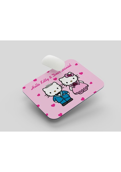 Hello Kitty Dear Daniel 22X18 Mousepad - Sevimli Mousepad