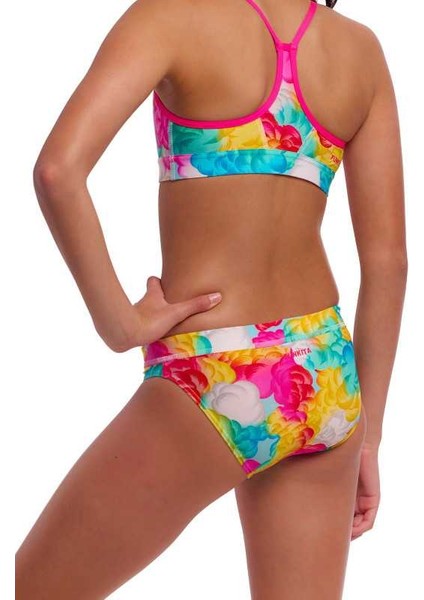 Cloudy Colours Kız Çocuk Crop Bikini Takımı fiyatları