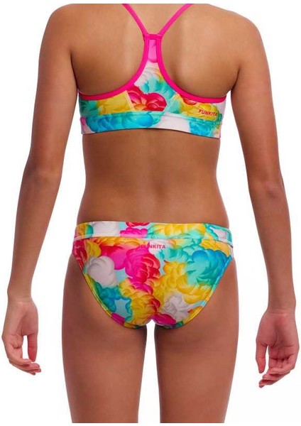 Cloudy Colours Kız Çocuk Crop Bikini Takımı modelleri