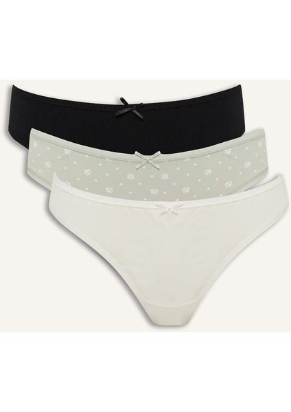 Yeni Sezon 3'lü Slip Külot-Fall In Love