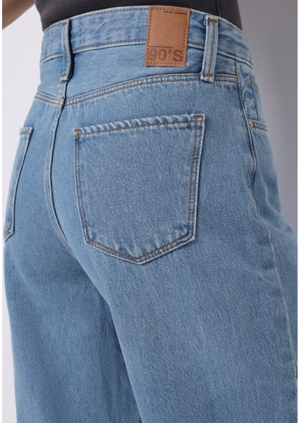 Regular Fit Kadın Indigo Jean Pantolon indirimleri