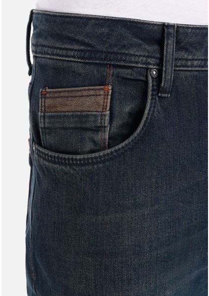 Straight Fit Erkek Indigo Jean Pantolon indirimleri