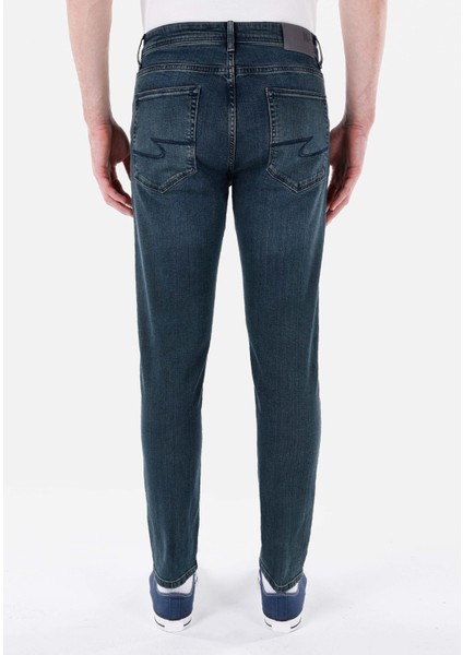 Regular Fit Erkek Yeşil Jean Pantolon fiyatları