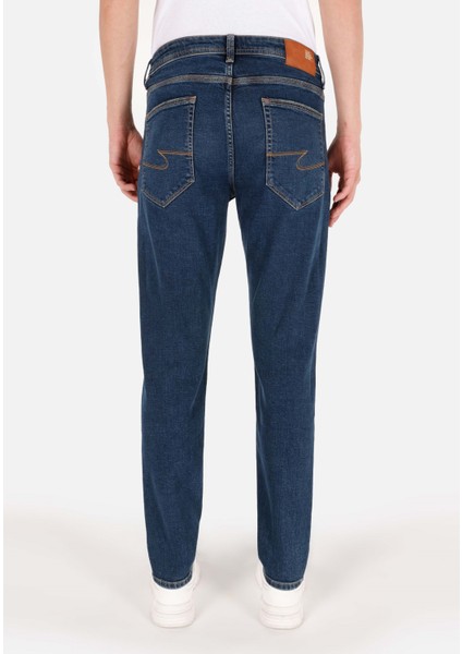 Regular Fit Erkek Lacivert Jean Pantolon fiyatları