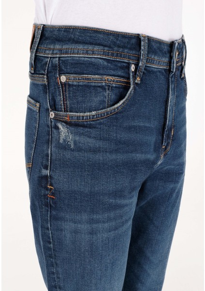 Regular Fit Erkek Lacivert Jean Pantolon indirimleri