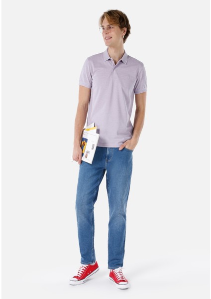 Regular Fit Orta Bel Daralan Paça Erkek Denim Jean Pantolon
