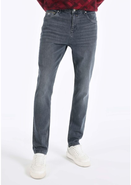 Regular Fit Erkek Koyu Indigo Jean Pantolon fırsatları