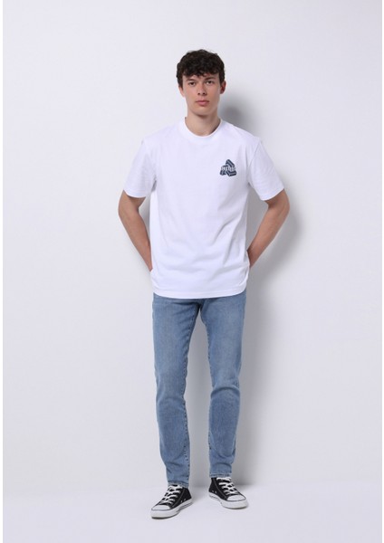 Slim Fit Erkek Indigo Jean Pantolon