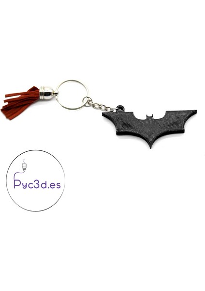 Batman Logo Keychain (Plastik Aparattır!!!)