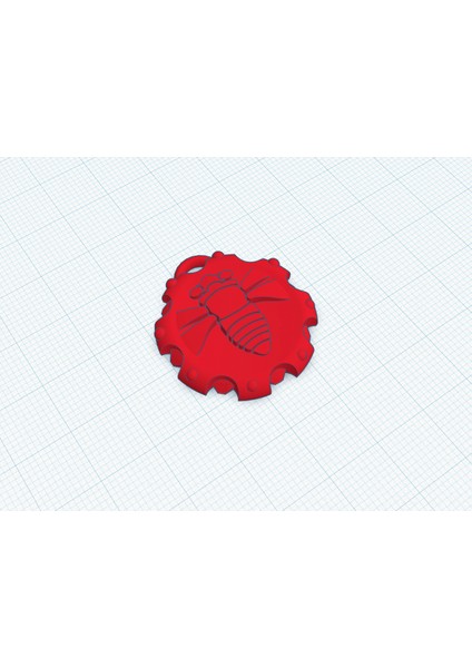 Cicada Crafts Keychain (Plastik Aparattır!!!)