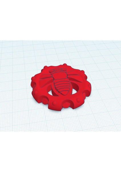 Cicada Crafts Keychain (Plastik Aparattır!!!)