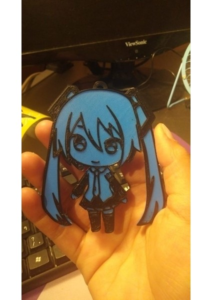 Hatsune Miku Renk Takas (Çift Renk) (Plastik Aparattır!!!)
