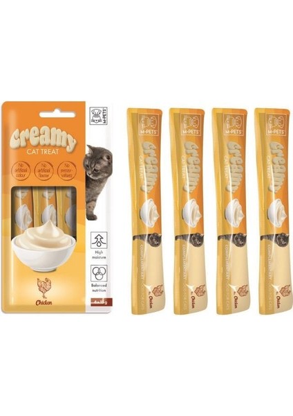 Creamy Tavuklu ve Somonlu Kedi Ödülü 15 gr * 8 Adet fırsatları
