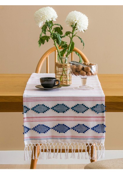 Lcw Home Nakışlı Püsküllü Runner 40X120 cm (S5)