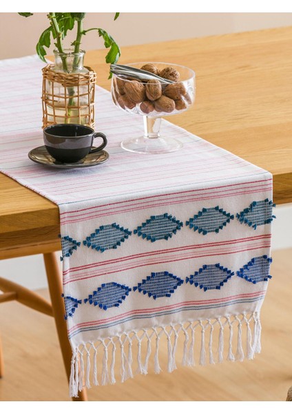 Lcw Home Nakışlı Püsküllü Runner 40X120 cm (S5)