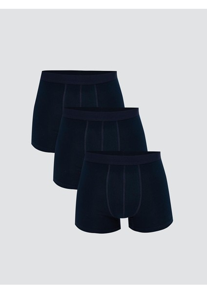 Lc Waıkıkı Standart Kalıp Pamuklu Esnek Erkek Boxer 3'lü (S5)