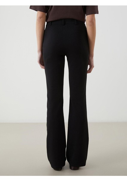 Lcw Vision Beli Lastikli Ispanyol Paça Kadın Tayt Pantolon (S5) fırsatları