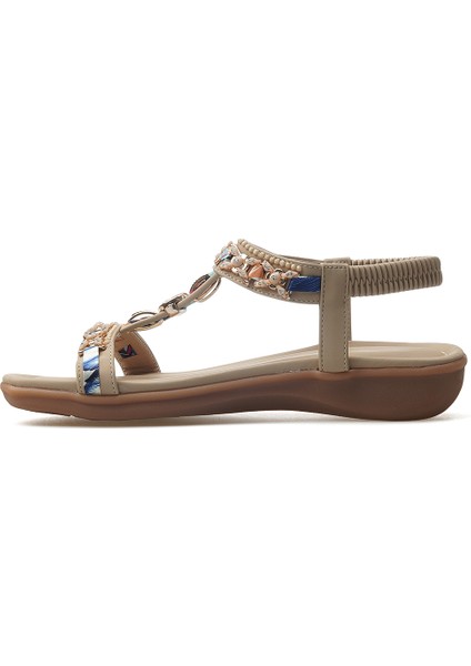 Kadın Taş Detaylı Günlük Sandalet 25Y 25Y150-11 Z fiyatları