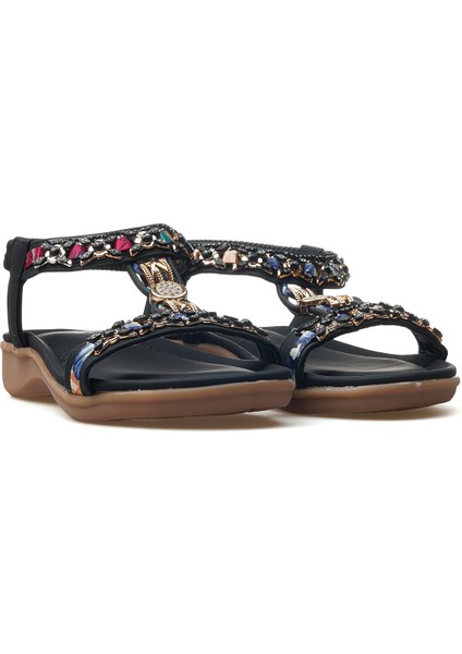 Kadın Taş Detaylı Günlük Sandalet 25Y 25Y150-11 Z indirimleri