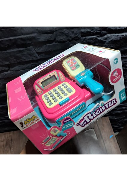 Oyuncak Yazarkasa Dijital Ekranlı Tuşa Basınca Rakamlar Ekranda Görünür 21X15CM