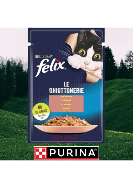 Jöleli Kedi Maması 85 Gr. Pouch (Somonlu)
