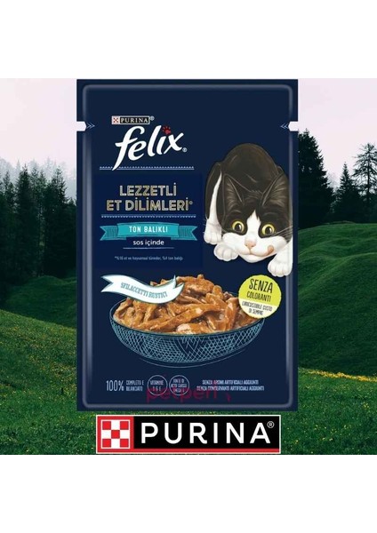Lezzetli Et Dilimleri 85 Gr. (Ton Balıklı)