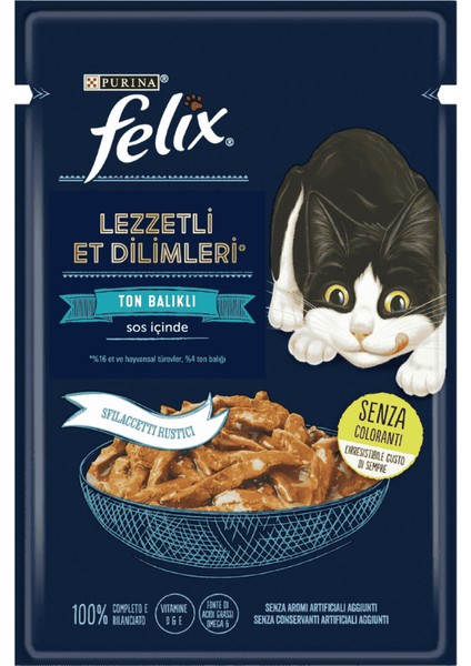Lezzetli Et Dilimleri 85 Gr. (Ton Balıklı) fiyatları