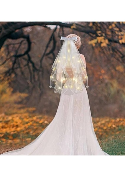 Bride To Be Duvak Incili Ledli Tokalı Duvak fiyatları