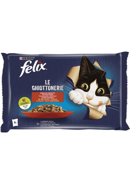 4'lü Kedi Maması 4X85 Gr. Pouch - Çiftlik Lezzetleri fiyatları