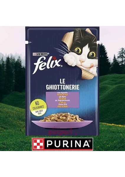Jöleli Kedi Maması 85 Gr. Pouch (Kuzu Etli)