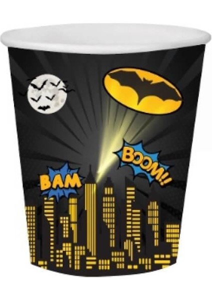 Bardak Batman yarasa 8 li