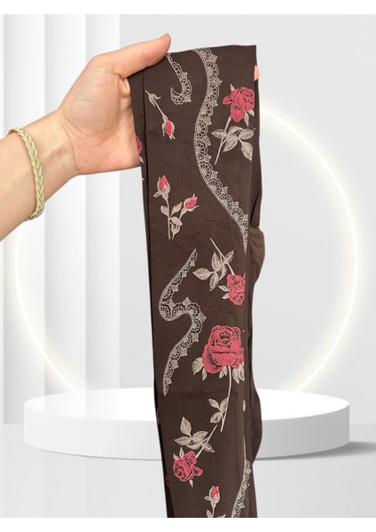 Grisi Alya Çiçek ve Dantel Desenli 40 Den Baskılı Vintage Külotlu Çorap (Made In Italy)